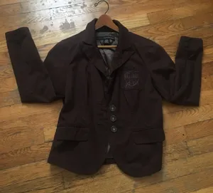 Calvin Klein Jeans brown blazer coat thumbnail 1