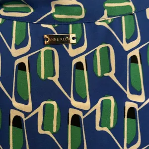 Anne Klein Blue and Green‎ Patterned Maxi Dress thumbnail 5