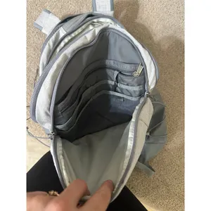 North face grey backpack thumbnail 4