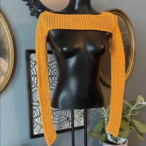 Urban Outfitters Crochet Shrug Knit thumbnail 2