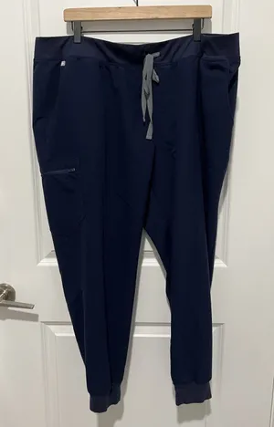 FIGS Zamora Jogger Scrub Pants Womens Navy 4XL Nursing Doctor Vet Medical Pocket thumbnail 1