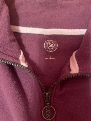 SO Purple Quarter-zip Pullover thumbnail 3