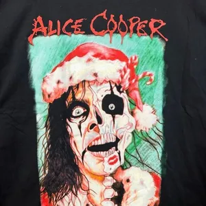 Alice Cooper Santa Claws is Coming to Town Xmas Album Tee XL thumbnail 2