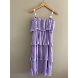 Lulus Gala Ready Lavender Off-the-Shoulder Ruffle Midi Dress Size Small Vacation thumbnail 4