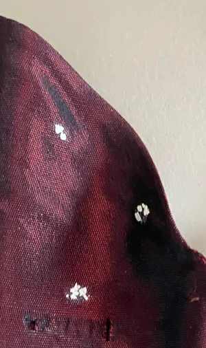 Vintage 50s/60s Full Circle Cocktail Party Dress XS/S thumbnail 7