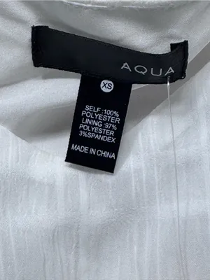 Aqua Womens Puff Sleeve Short Mini Dress size xsmall thumbnail 5