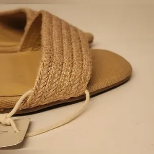 Joie Lila Wedge Leather Sandals Women’s Tan Size 8.5 thumbnail 6