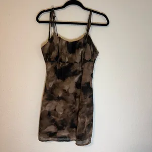 Missguided Brown Mini Dress thumbnail 2