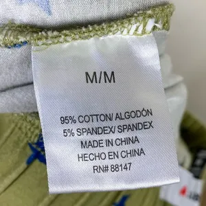 Sub_Urban Riot Green & Navy Star Print Jogger Pants thumbnail 4