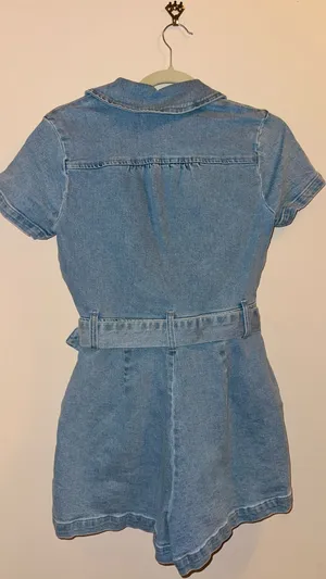 Show Me Your Mumu Outlaw Denim Romper thumbnail 5