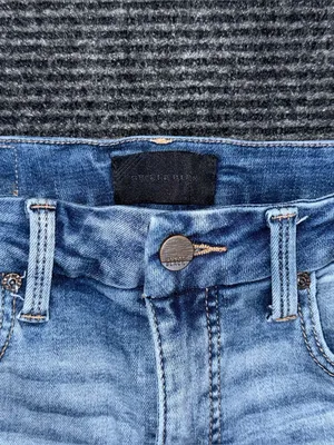 Buckle Black Fit No 93 Bootcut Stretch Jeans Sz 27 x 32 Distressed BBW1957R EUC thumbnail 8