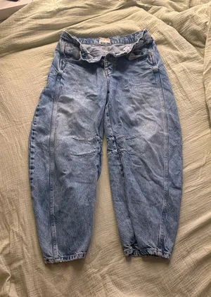 Free People Barrel Jeans We The Free thumbnail 1
