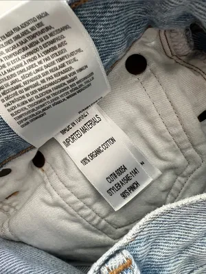 AGOLDE 90s Pinch Light Wash Buttonfly Organic Cotton Straight Leg Jeans 26 $230 thumbnail 9