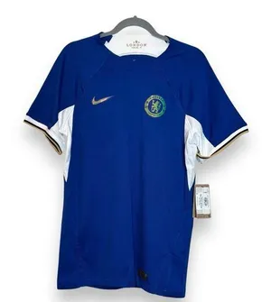 Nike Chelsea Football Sterling Jersey Women's S Blue / White #7 Soccer Jersey T-Shirt thumbnail 1