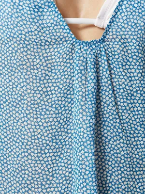 NWT J. Crew Size Medium Side Tie Beach Cover Up Midi Dress Mini Floral Print NEW thumbnail 5