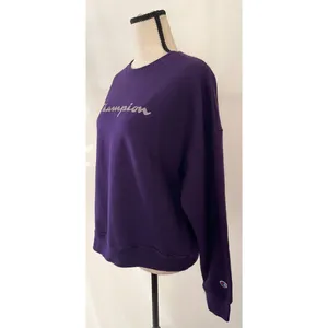 Champion Crewneck Sweatshirt | Purple Y2K Vintage | Size Large thumbnail 5