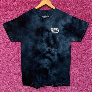 Death Row Records Logo Tie dye  blue Tshirt size medium thumbnail 3