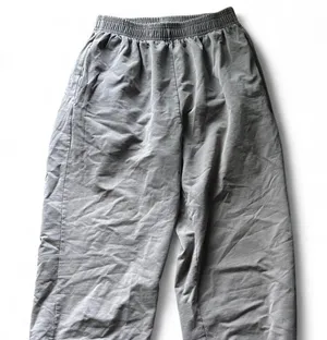 high waisted dark gray sweatpants thumbnail 1