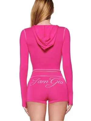 I.AM.GIA Blare Hoodie Pink XS NWT IN PACKAGE thumbnail 4