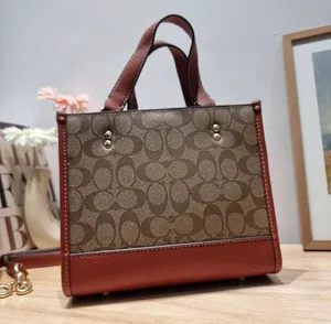 Coach X Peanuts Dempsey Tote 22 In Signature Canvas With Patches CE851 thumbnail 6