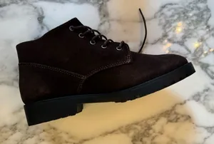NWOT Marc Joseph Brown Suede Leather Spring Street Bootie Sz 6 No Box sold out thumbnail 1