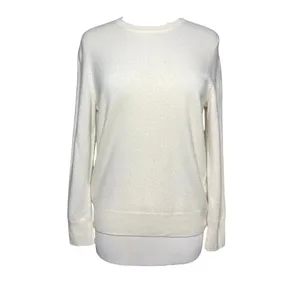 NADAAM Women’s The Original Cashmere Crewneck Sweater in White thumbnail 2