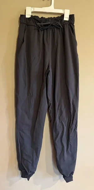 Lululemon Beyond the Studio Jogger Dark‎ Grey High Rise Pants Size 4 thumbnail 1