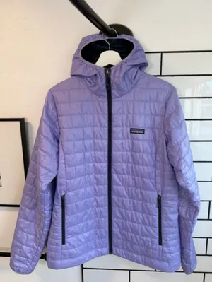Rare! Patagonia Nano Puff Hoody Jacket, women’s size L thumbnail 1