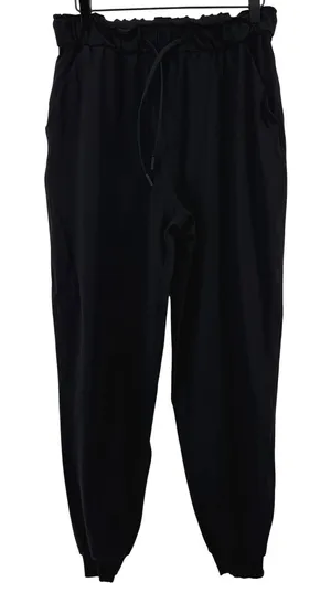 Lululemon Keep‎ Moving Jogger Sweatpants Black Women 8 W5CV4S Luxtreme Pockets thumbnail 1