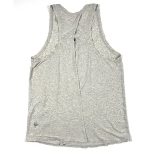 Lululemon Find Your True North Feather Tank Top Small Heathered Gray Yoga EUC‎ thumbnail 4