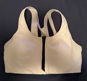 White Nike Sports Bra thumbnail 1