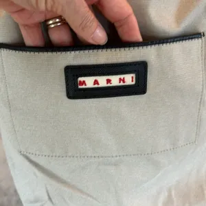 MARNI Drawstring Bag Tan thumbnail 4