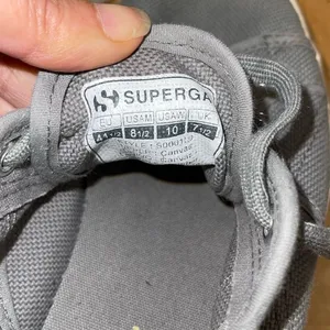 Superga Cotu Classic Platform Sneaker Grey‎ Sage Size 8.5 thumbnail 6