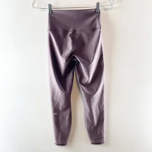 Alo 7/8 Airlift High Waist Leggings Raisinette Purple Small thumbnail 5