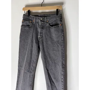 Levi's 501 faded‎ black jeans size 26x28 thumbnail 3