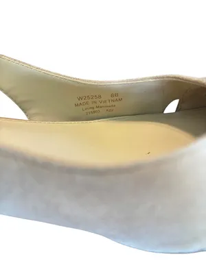 Cole Haan Caia 55 Brush Tan Suede D’Orsay Block Heel Pumps Size 8B thumbnail 5