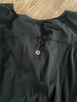 Lululemon UVP Run Short Sleeve Black thumbnail 5