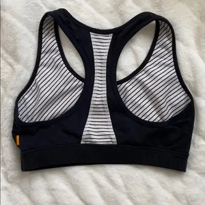 LUCY Women’s Black Racerback Sports Bra Top Size Small thumbnail 11
