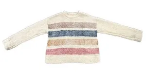 Harper Heritage Fluffy Luxe Sweater S Cozy-Core Cropped Knit Soft Playful‎ Warm thumbnail 1