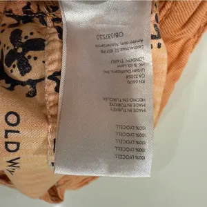 Free People We The Free Old West Slouchy HighRise WideLeg Pants Womens 25 Orange thumbnail 10