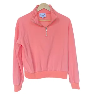 Superforme‎ Cropped Half Zip Sweatshirt Sz M Orange Size M thumbnail 3