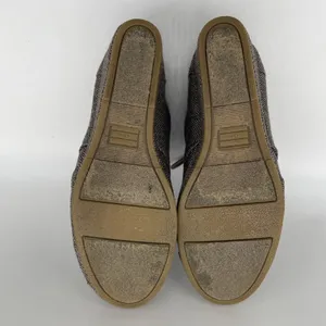 Toms Womens 7.5 Shoes Herringbone Print‎ Desert Ankle Bootie Brown Fabric Wedge thumbnail 5