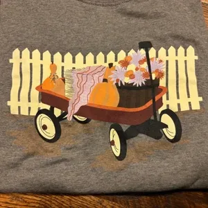 Ladies Small Fall Graphic Tshirt - never worn thumbnail 6
