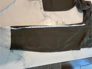 Madewell Barrel Leg Trouser Pant size 0 thumbnail 4