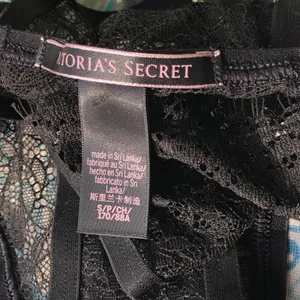 NEW Victoria's Secret Very Sexy Lace Black Strappy Teddy S thumbnail 6