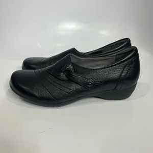 Dansko Franny black leather comfort shoes women's size 38‎ 7.5 business casual thumbnail 4