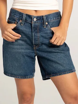Levi’s 501 mid thigh Jean shorts 28 NEW thumbnail 1