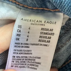 👖American Eagle High-Waisted Jegging Distressed Skinny Jeans👖 ~4 thumbnail 16