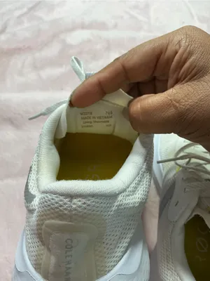 Cole Haan zero grand White Athletic Sneakers with Yellow Accents b104 thumbnail 8