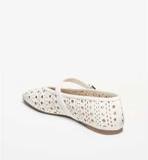Old Navy Perforated Mary Jane Ballet Flats for Women thumbnail 3